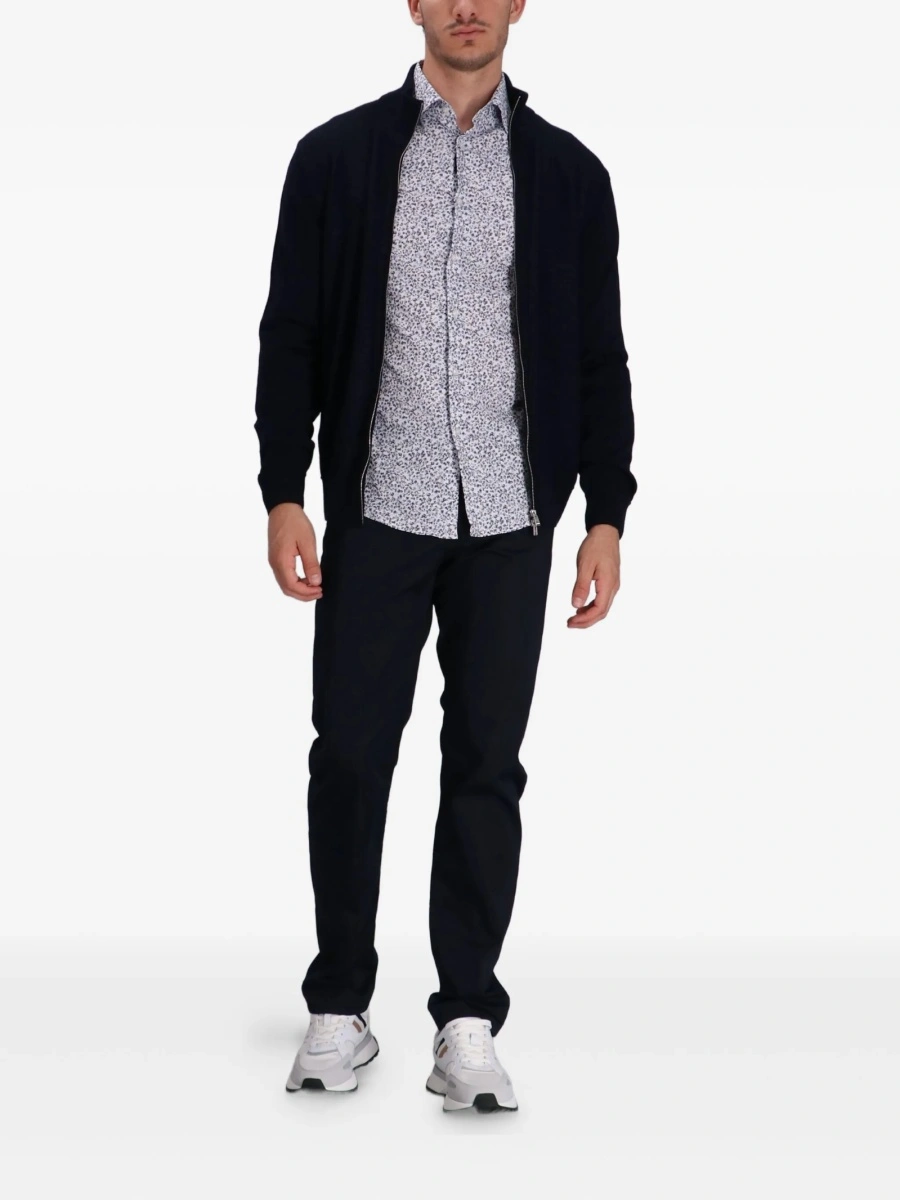 Cardigan Hugo Boss albastru - Img 2