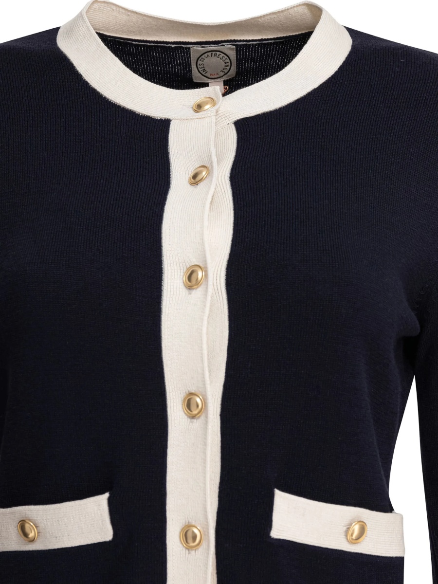 Cardigan INES DE LA FRESSANGE albastru - Img 4