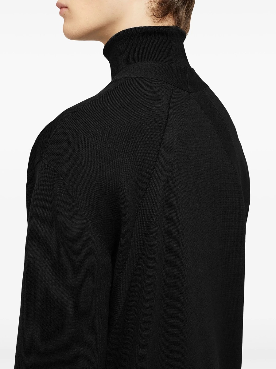 Cardigan Jil Sander negru - Img 4