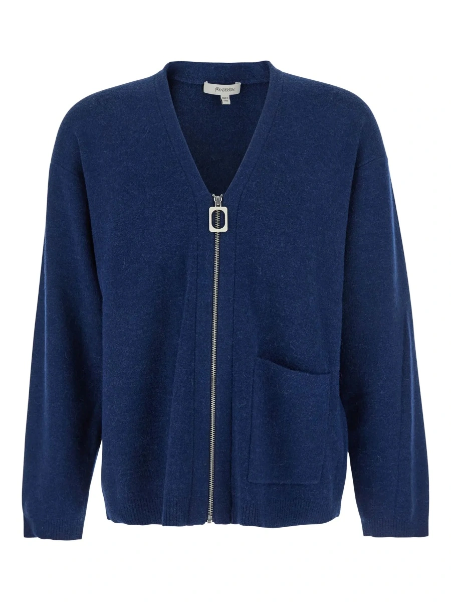 Cardigan JW Anderson albastru din lana - Img 6
