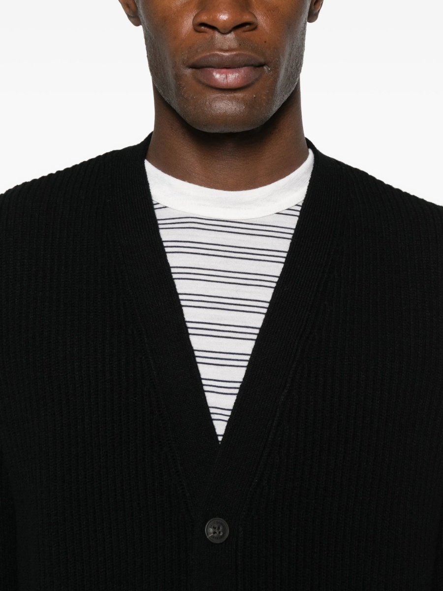 Cardigan Mc2 Saint Barth negru - Img 5