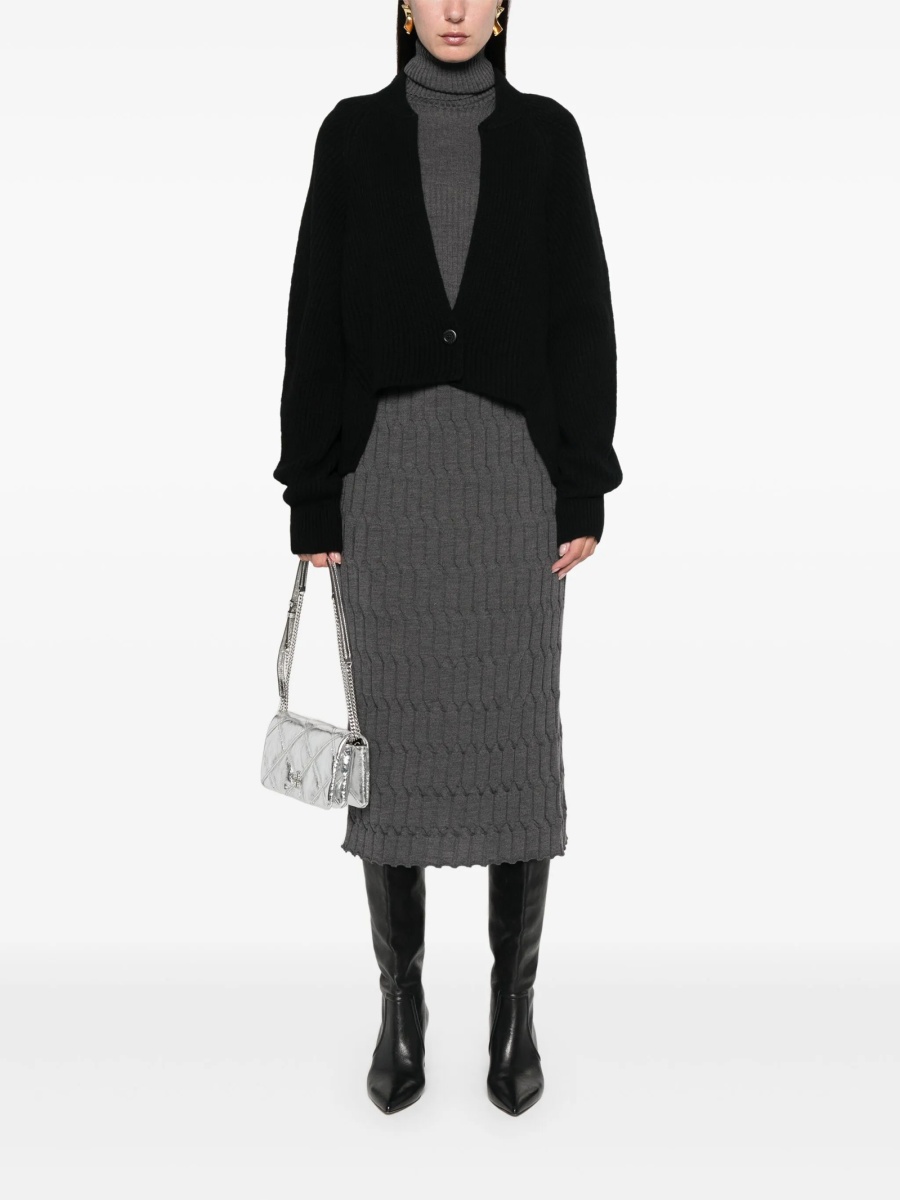 Cardigan NUDE negru - Img 2