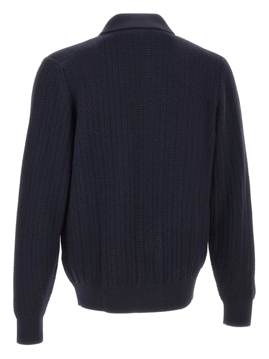 Cardigan PHI BY FILIPPO DE LAURENTIIS albastru - Img 2