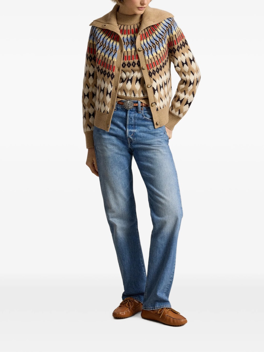 Cardigan Ralph Lauren neutru - Img 2