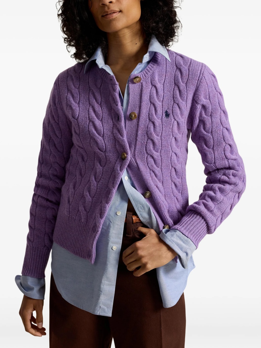 Cardigan Ralph Lauren violet - Img 3