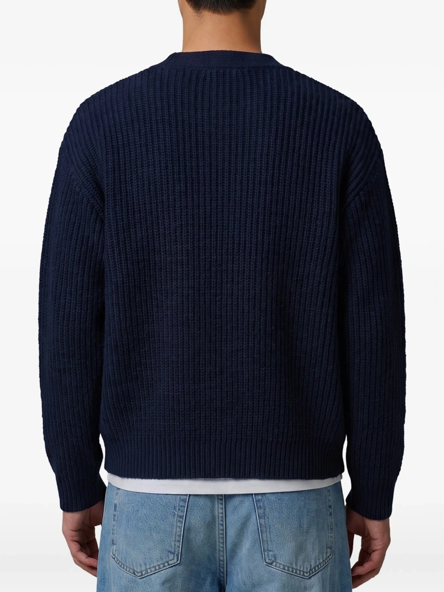 Cardigan Roberto Collina albastru - Img 3