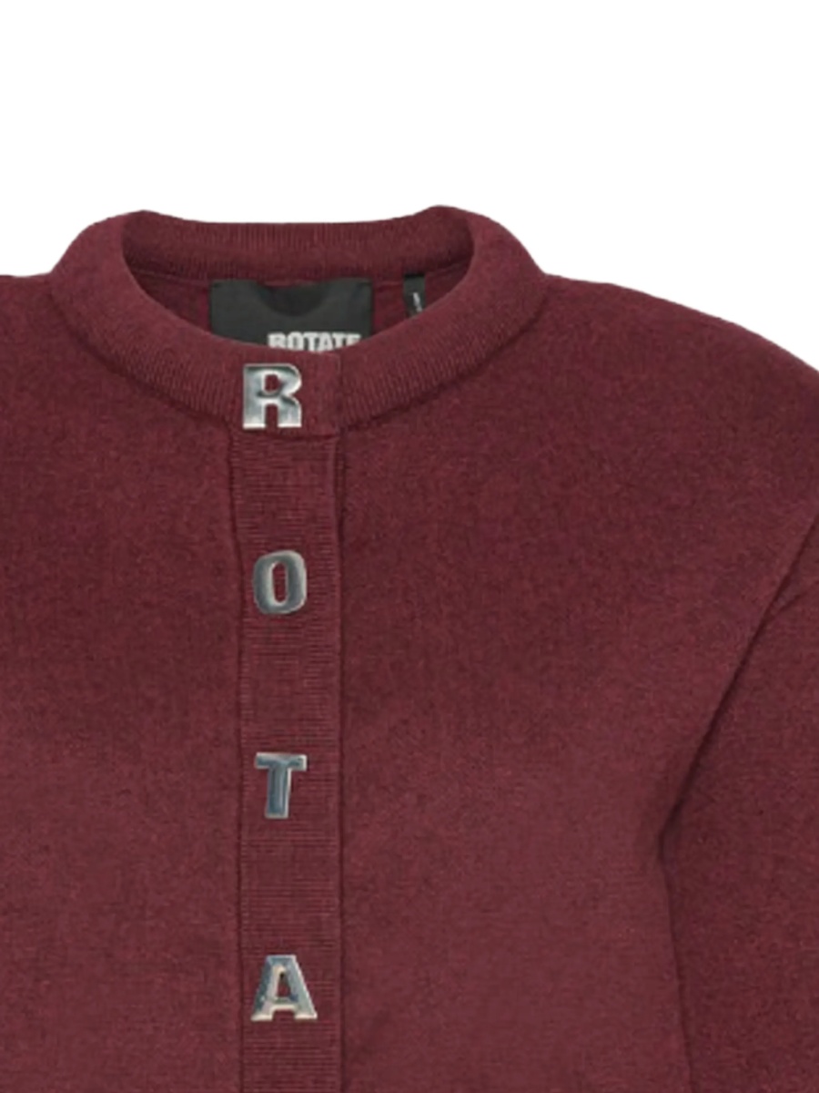 Cardigan ROTATE Birger Christensen rosu - Img 2