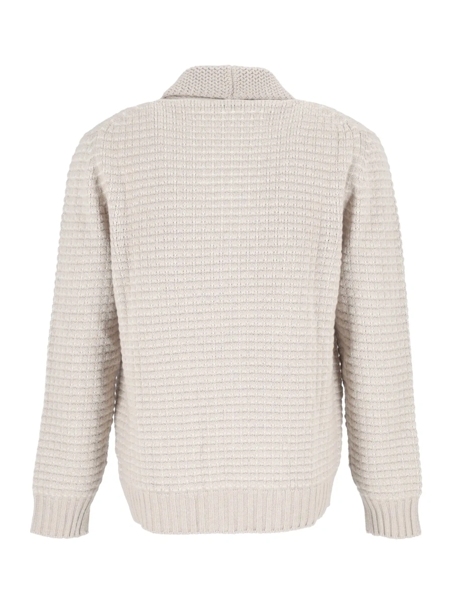 Cardigan Shawl-collar knit cardigan - Img 3