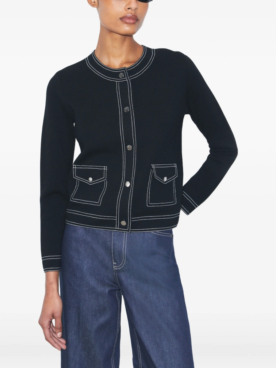 Cardigan Tory Burch negru - Img 4