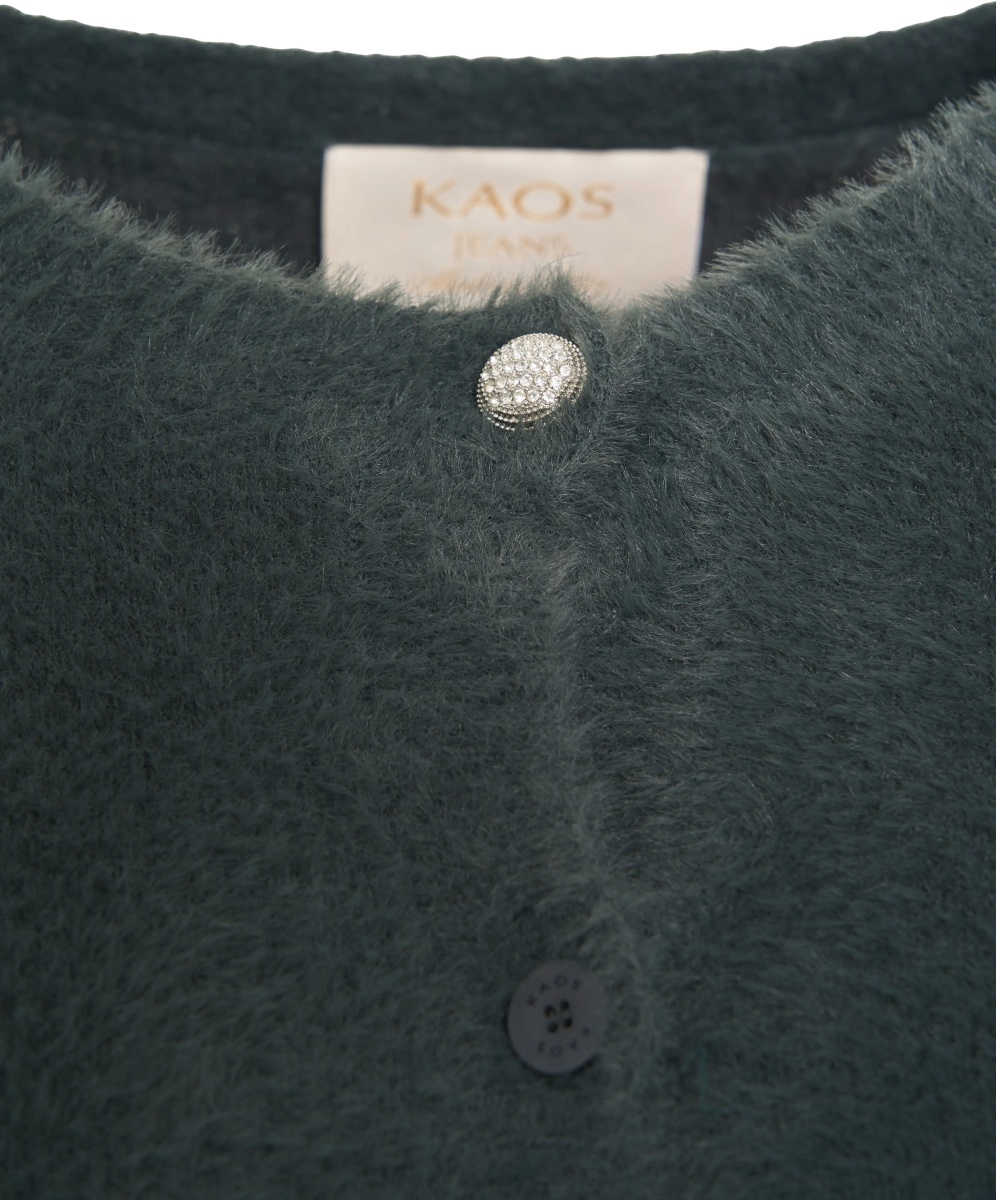 Cardigane Cardigan with button detail - Img 4
