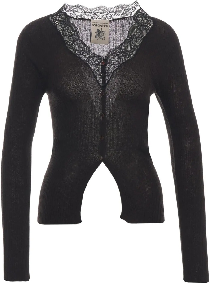 Cardigane Cardigan with v-neck - Img 5