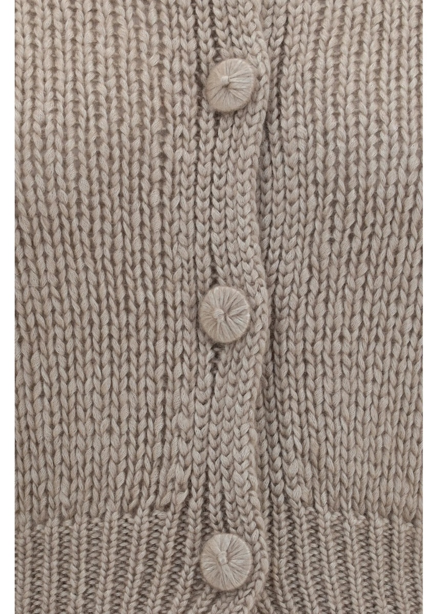 Cardigane Chunky knit Cardigan with buttons - Img 3