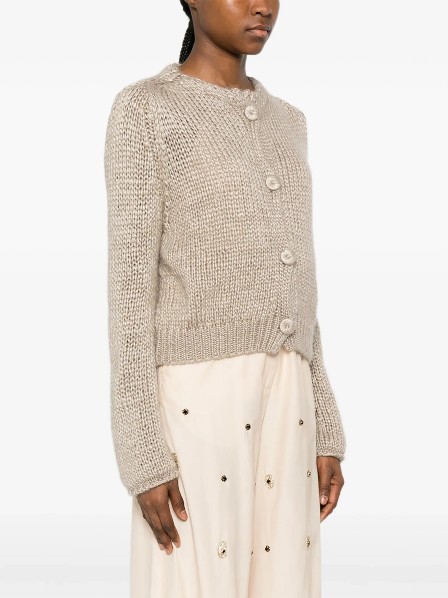 Cardigane Chunky knit Cardigan with buttons - Img 5