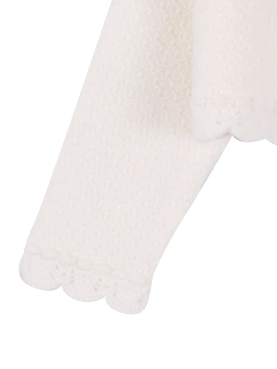 Cardigane KNIT NEWBORN SHORT CARDIGAN "PAZ OI 25-26" - Img 2