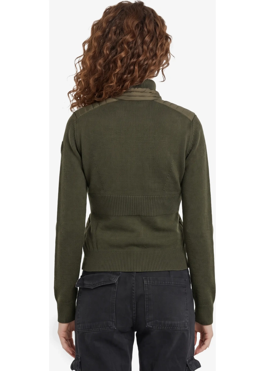 Cardigane Padded Wool-Blend Cardigan - Img 3