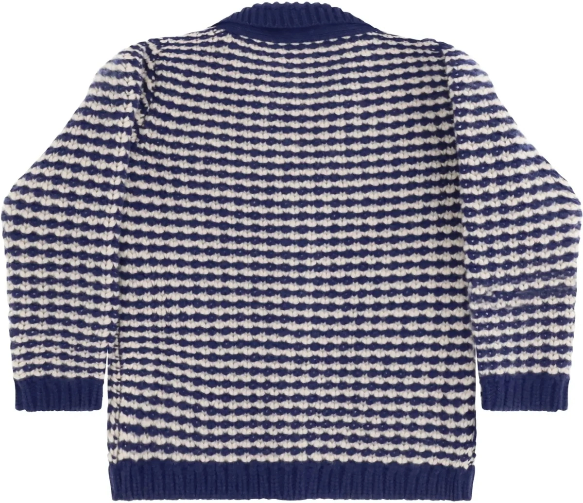 Cardigane Striped wool Cardigan with Mr. Happy for Boy - Img 4