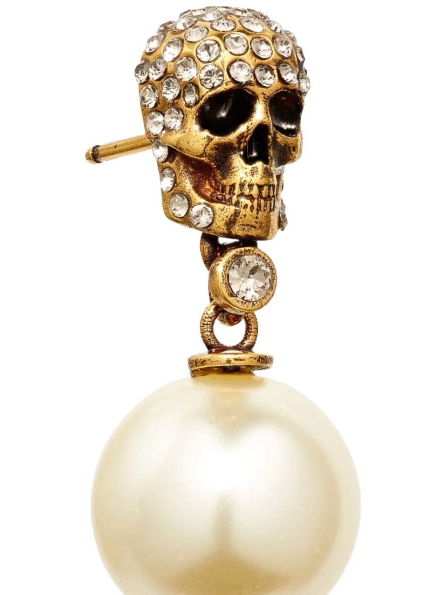 Cercei Alexander McQueen aurii - Img 5