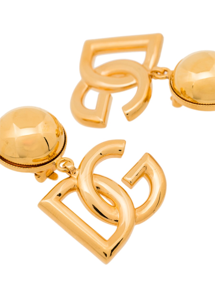 Cercei Dolce &amp; Gabbana DG Logo aurii - Img 4