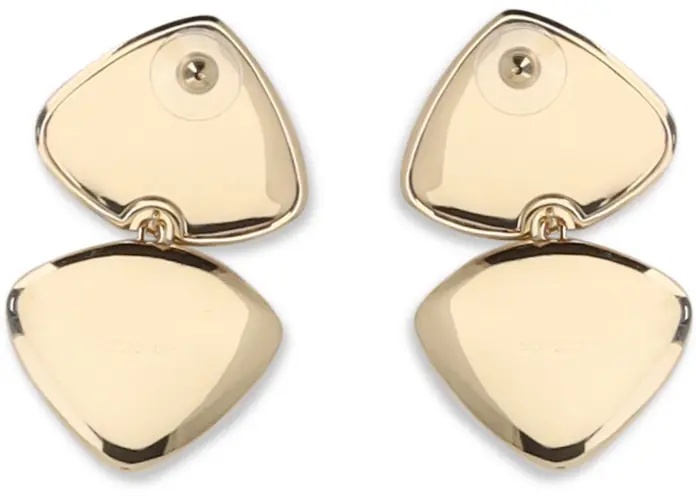 Cercei Two-tone speckled enamel Earrings - Img 2