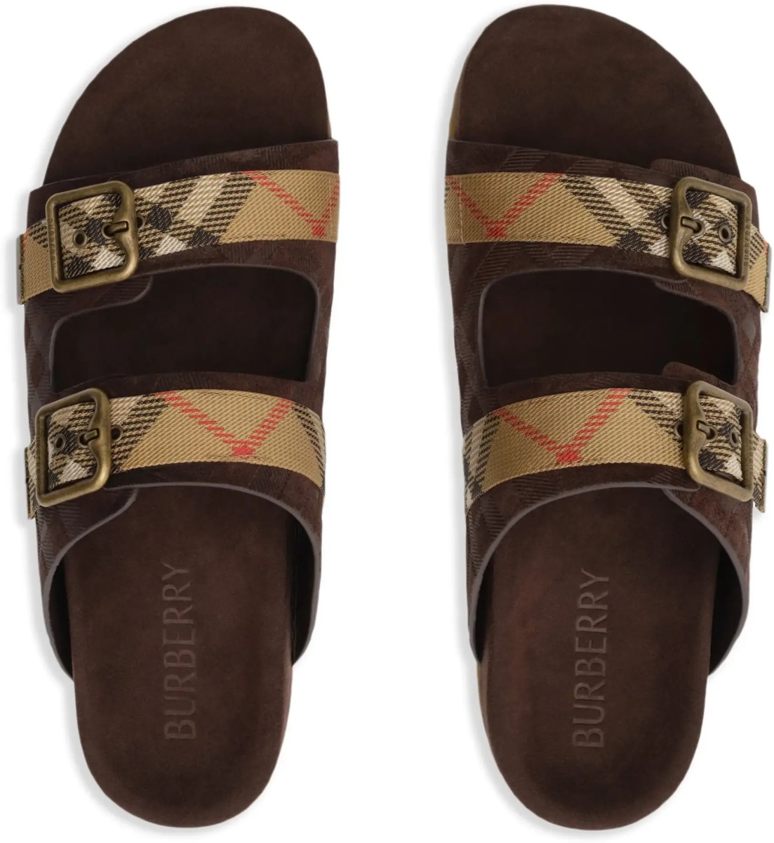 Check suede Urchin Sandals - Img 4