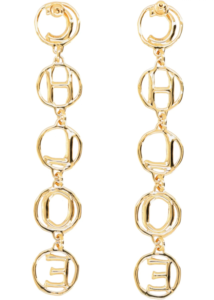 "Chloé Script" Earring - Img 2