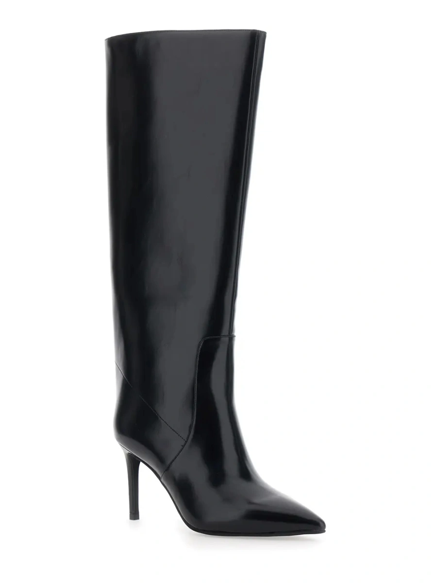 Cizme Jeffrey Campbell negre din piele 'ARSEN' - Img 2