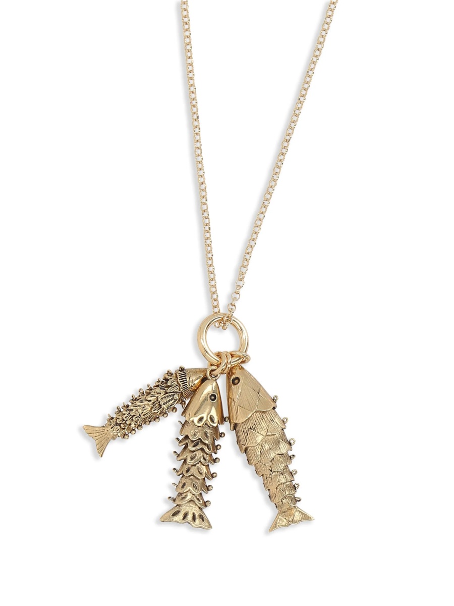 Colier Isabel Marant auriu - Img 2