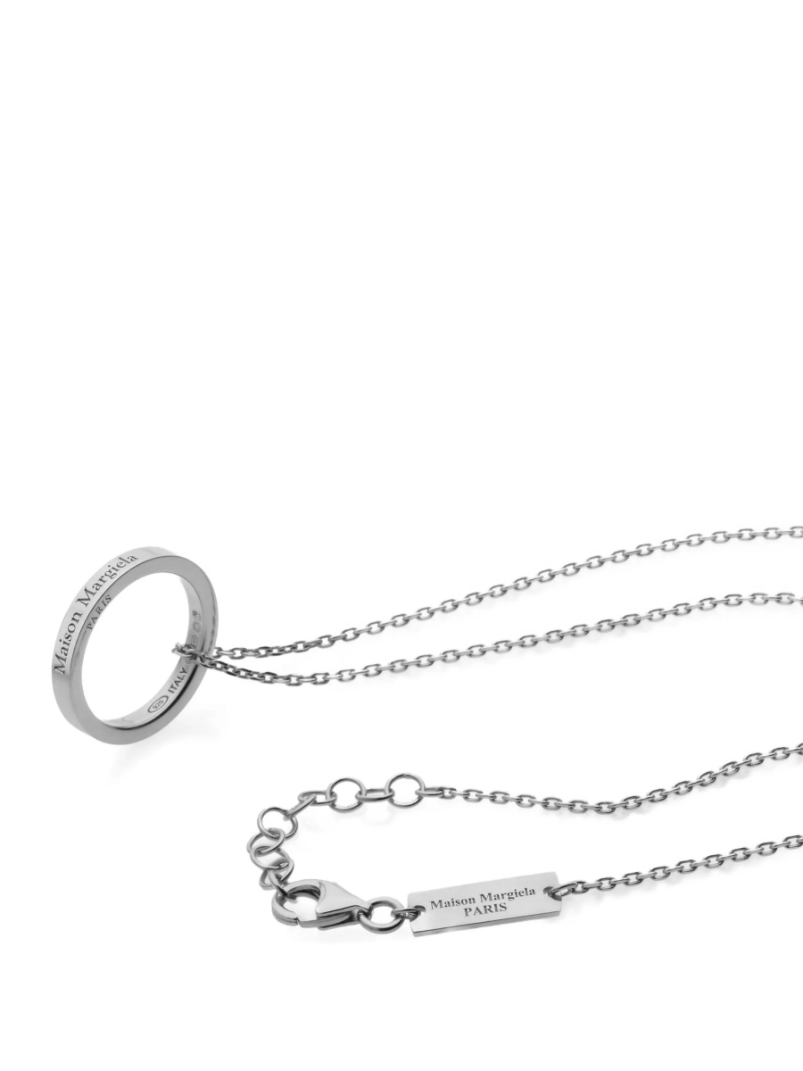 Colier Maison Margiela argintiu - Img 2