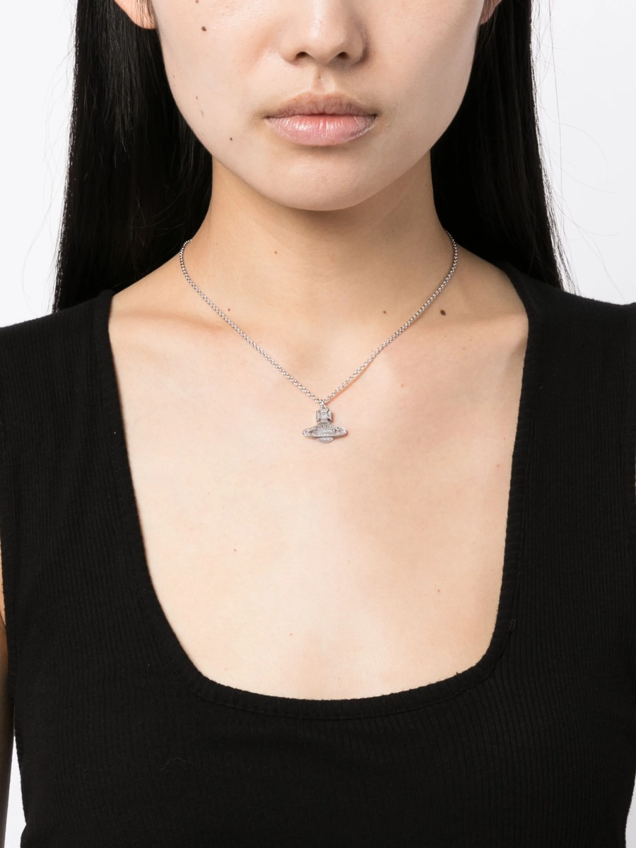 Colier Vivienne Westwood argintiu - Img 2