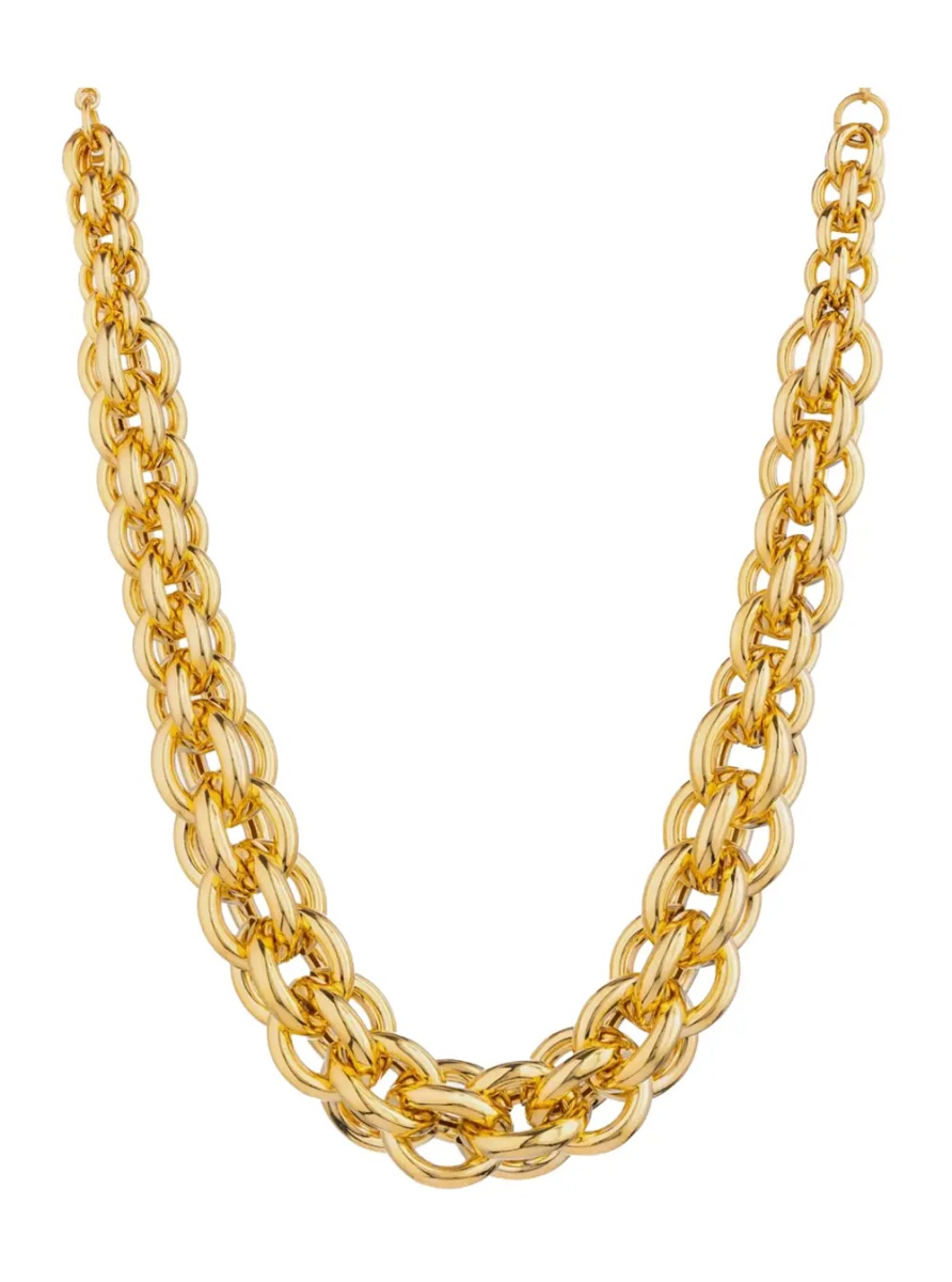 Coliere Necklace with 18k gold pendant is characterized by an elegant and metallic design, suitable for women - Img 2