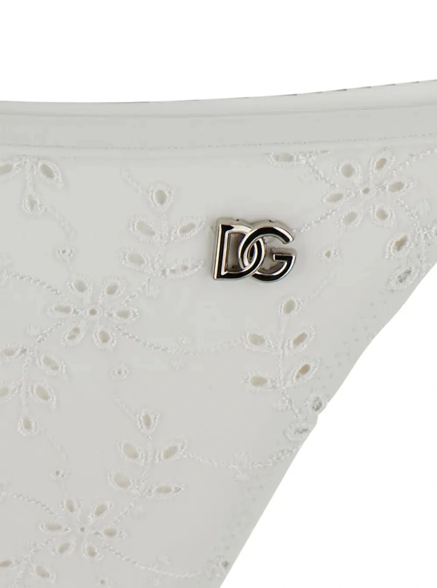 Costum de baie Dolce &amp; Gabbana alb - Img 3