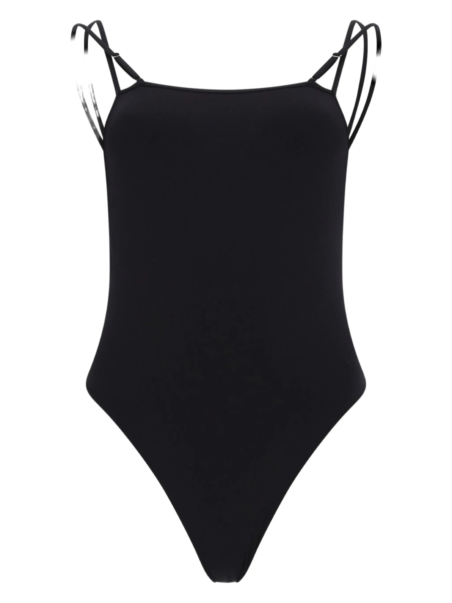 Costum de baie intreg Tom Ford negru - Img 2