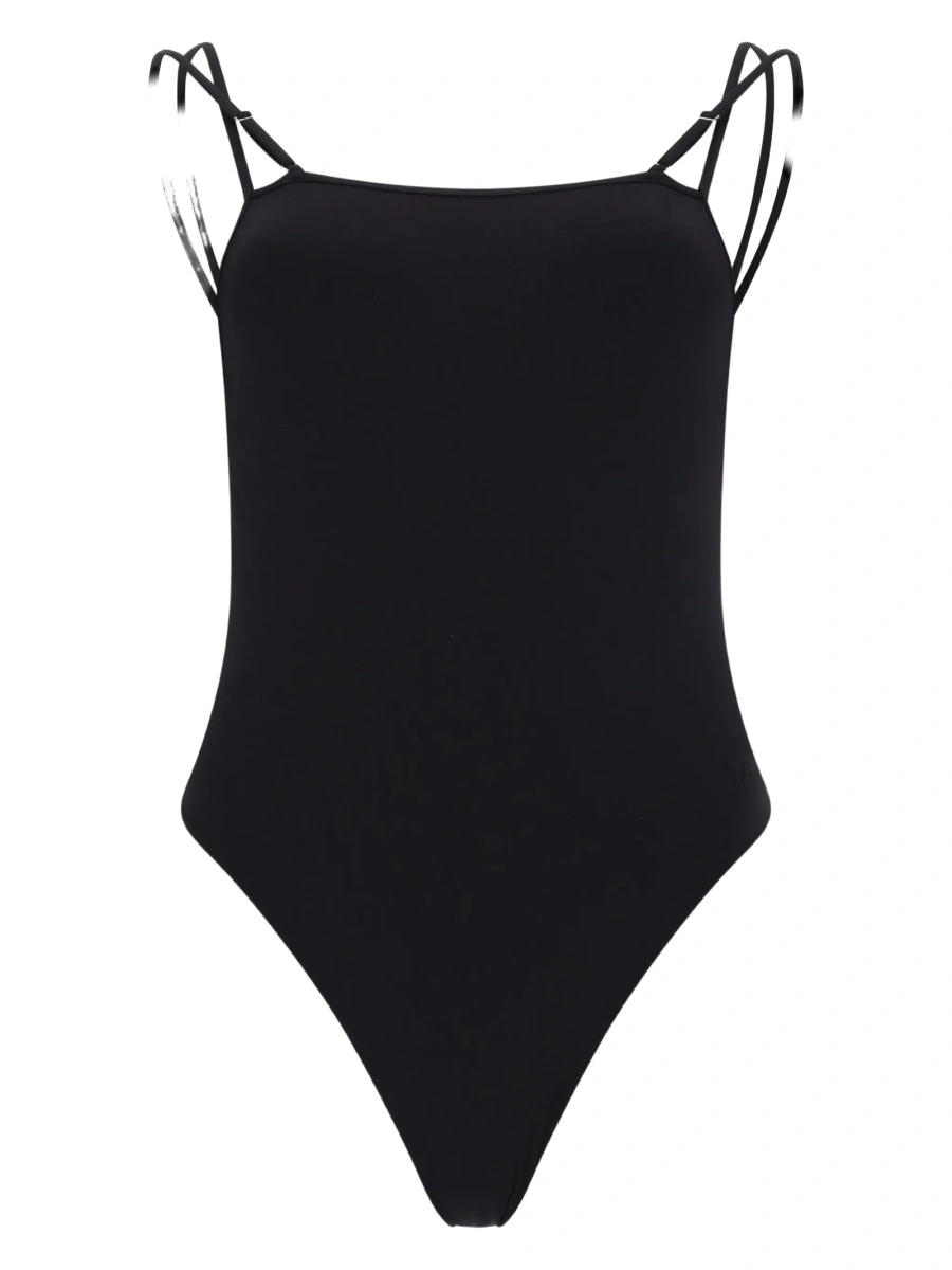 Costum de baie intreg Tom Ford negru - Img 2