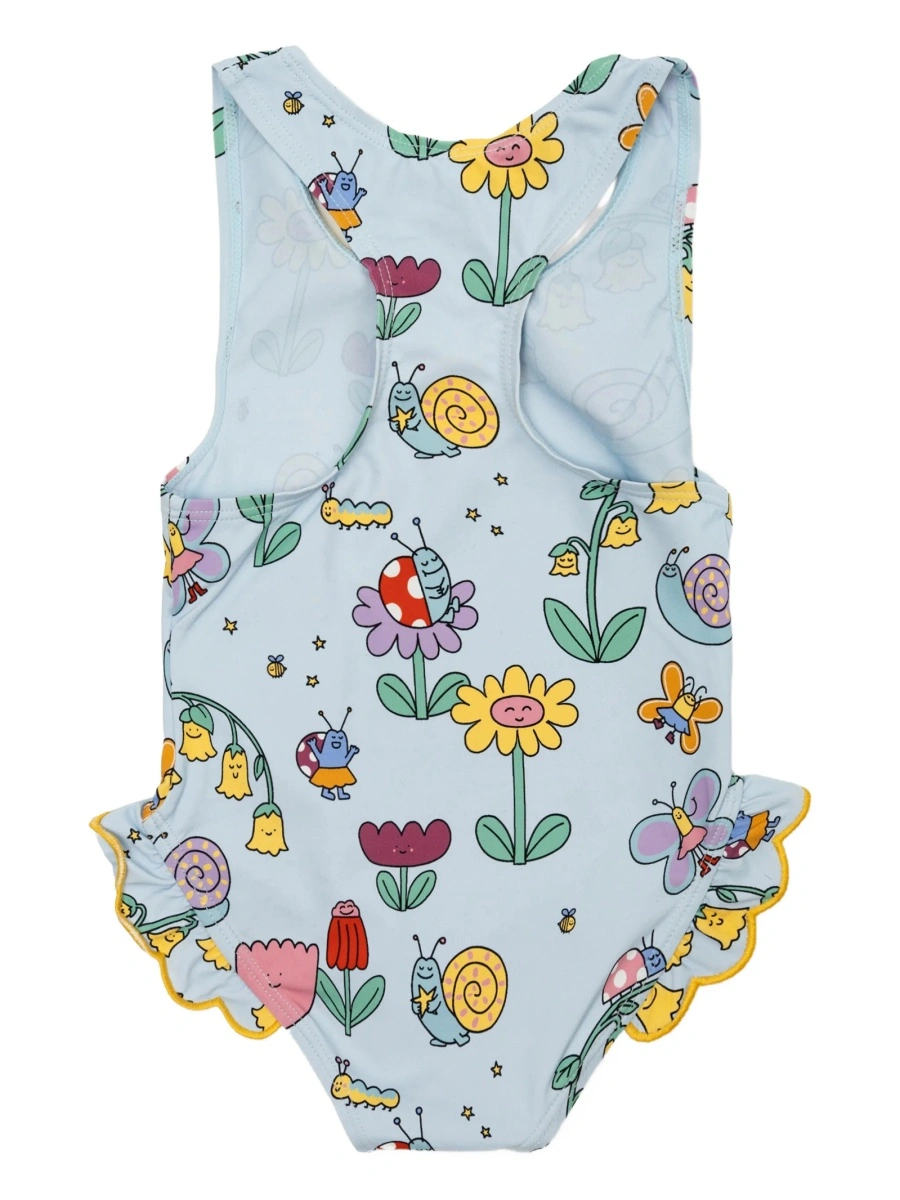 Costum de baie Stella McCartney albastru - Img 2