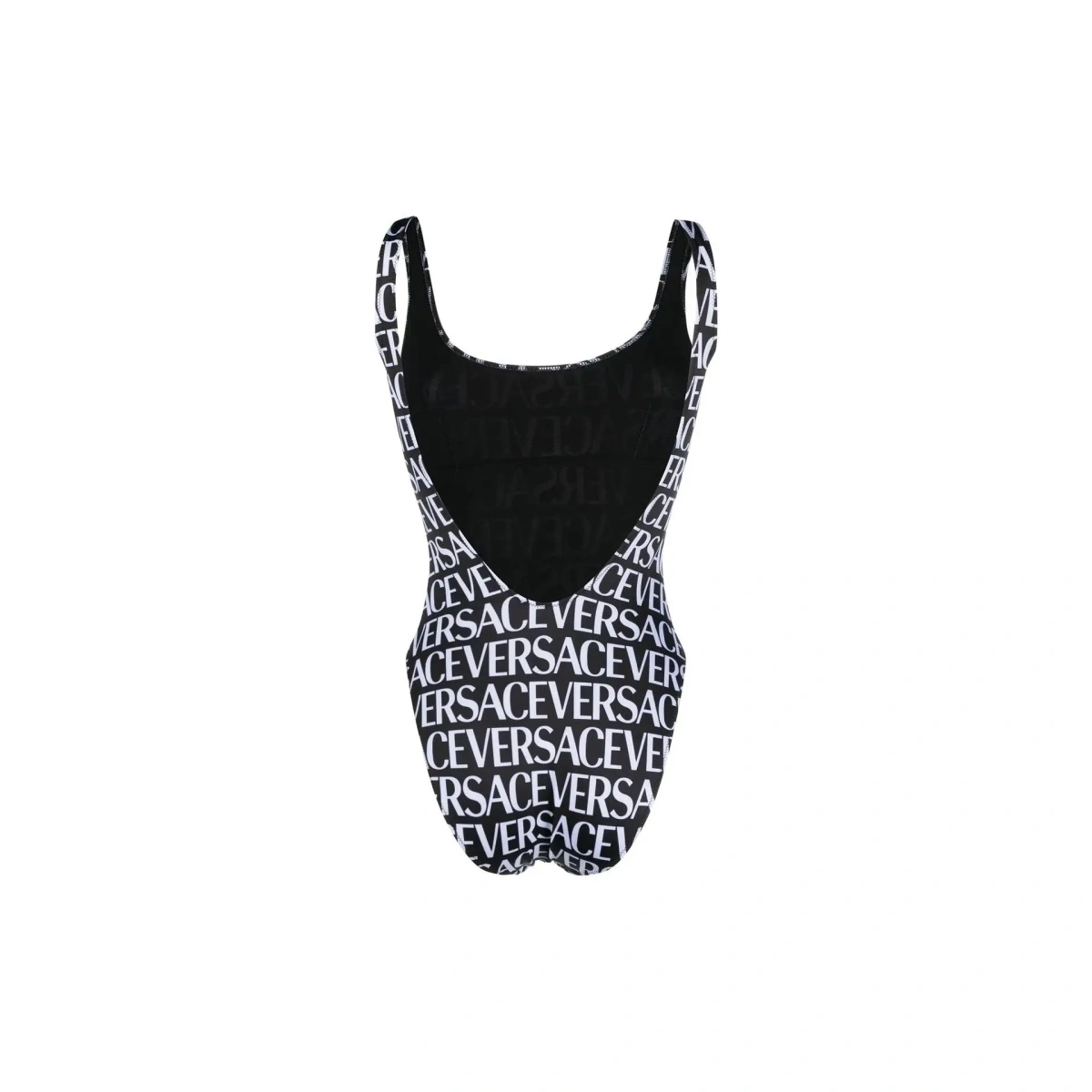 Costum de baie Versace All-Over Logo One-Piece Swimsuit - Img 2