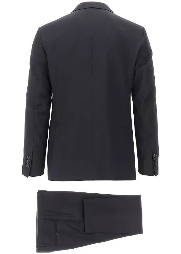 Costum Virgin wool two-pieces tailored suit - Img 3