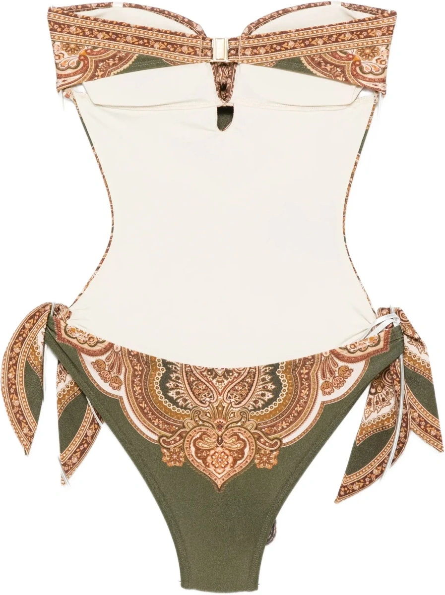 Costume Costume Intero "Mahon" Con Dettaglio Foulard - Img 3