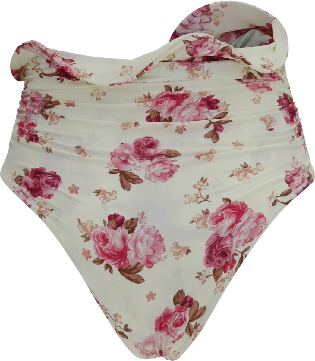 Costume Shaping floral-print Bikini Bottom - Img 2
