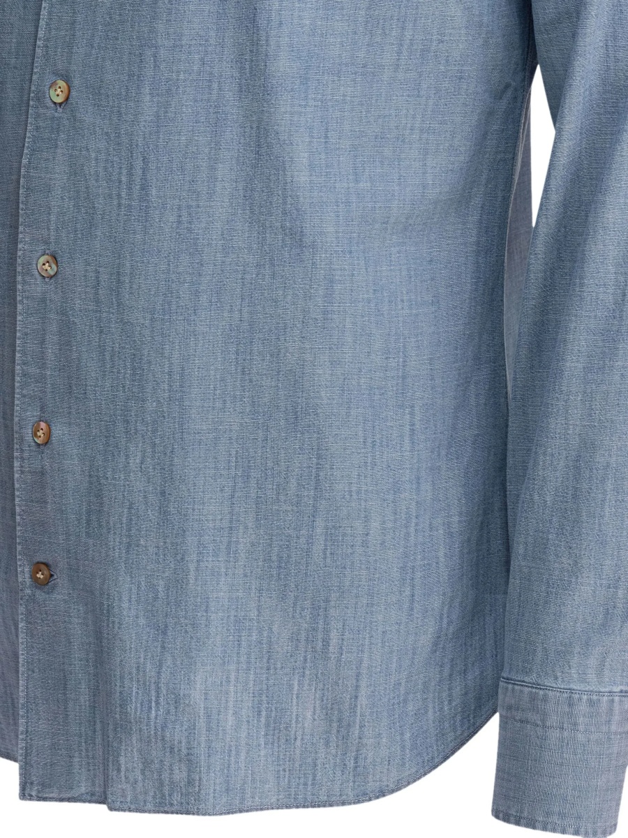 Cotton denim shirt - Img 3