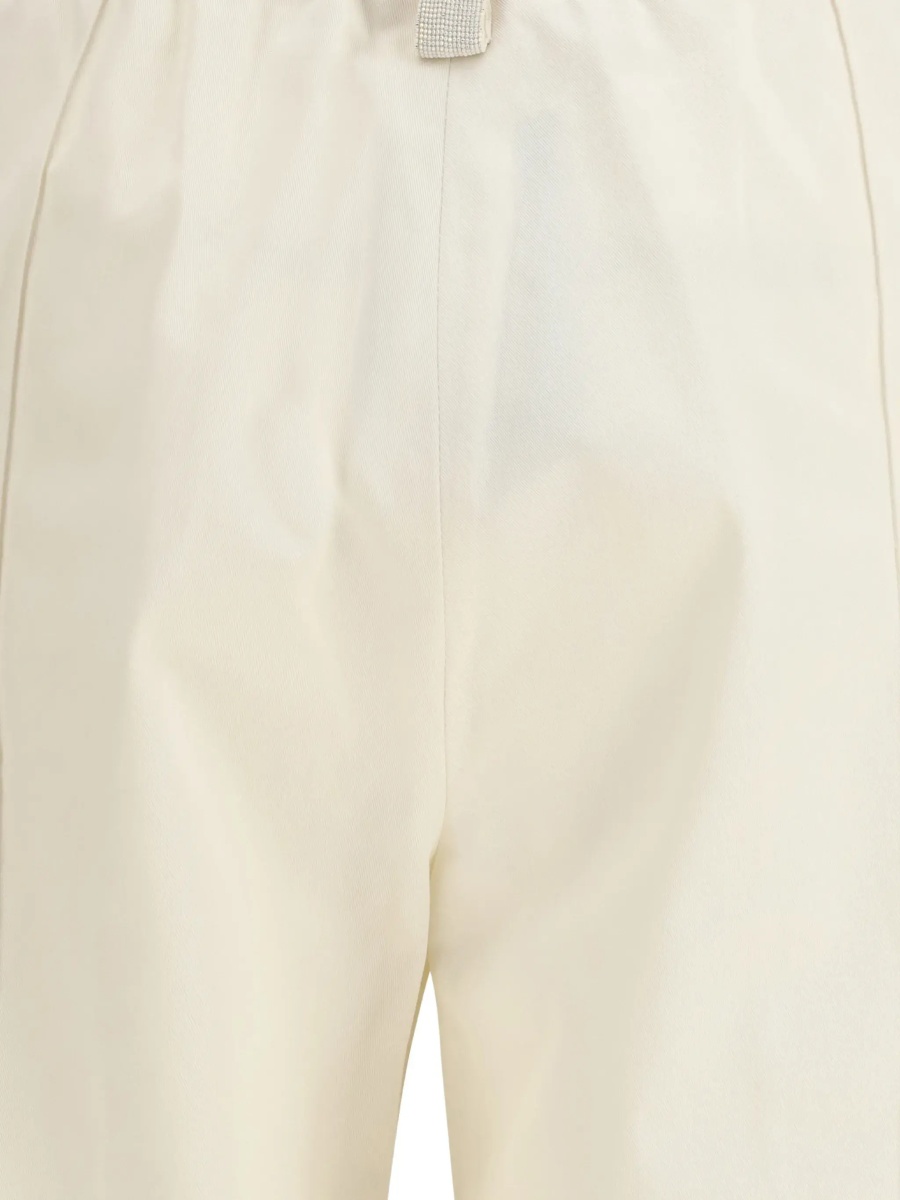 Cotton gabardine Trousers - Img 3