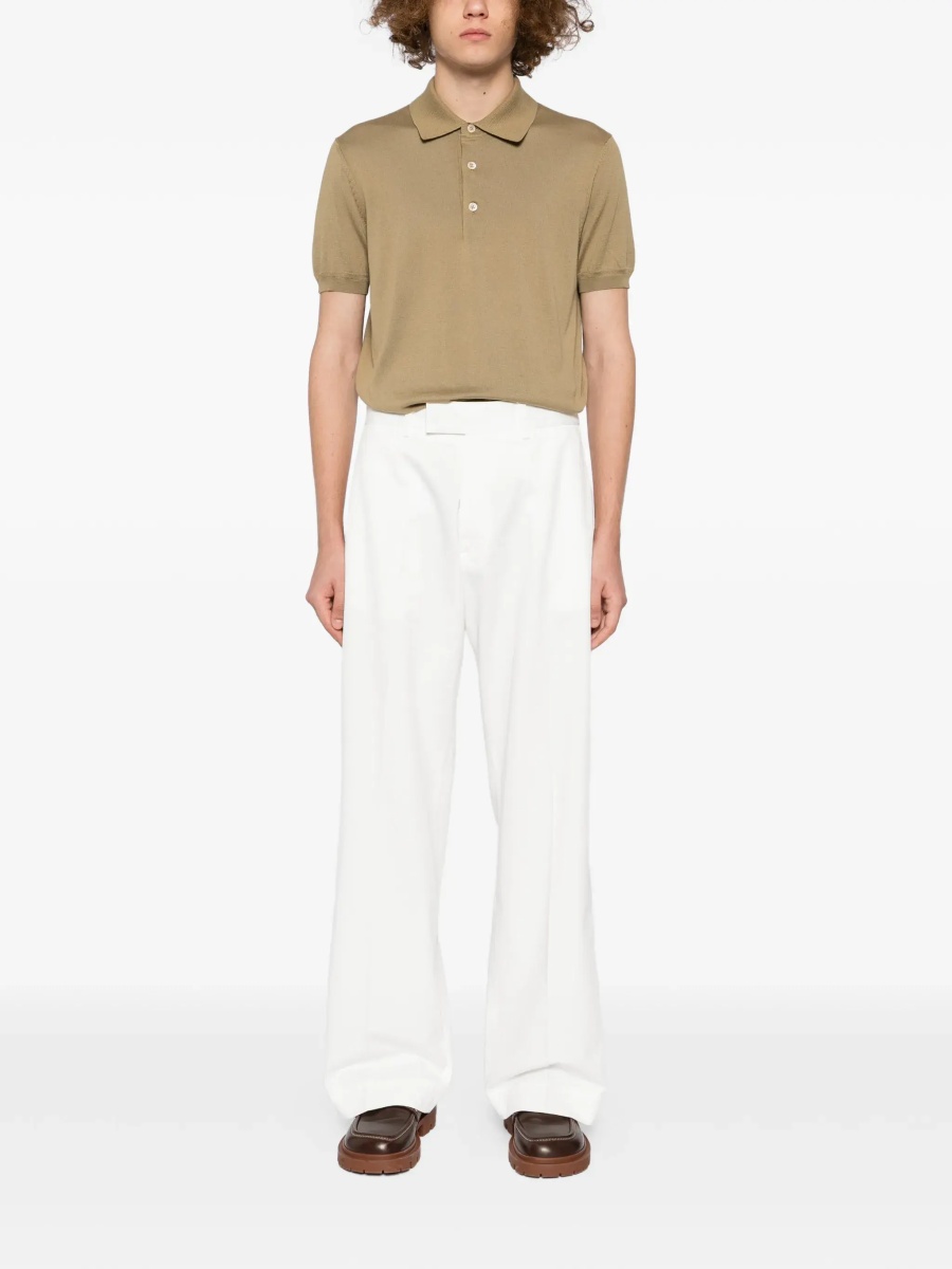 Cotton knit polo shirt - Img 2