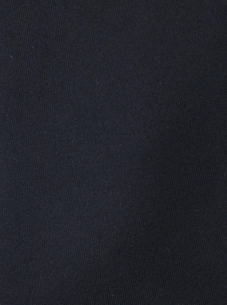 Cravate Tie with Knot Closure on the Back in Tech Fabric Blue Man - Img 3