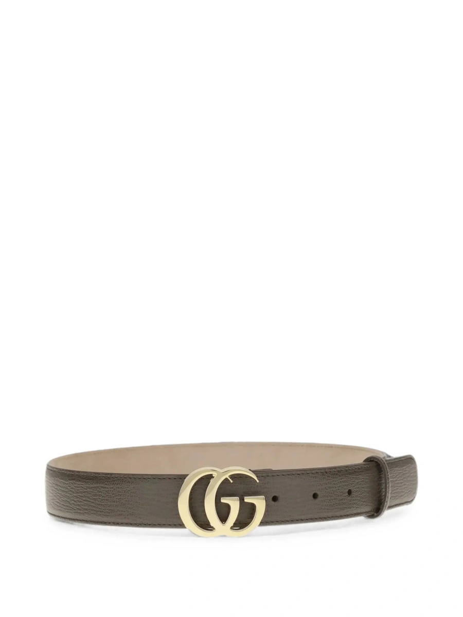 Curea Gucci maro din piele - Img 4