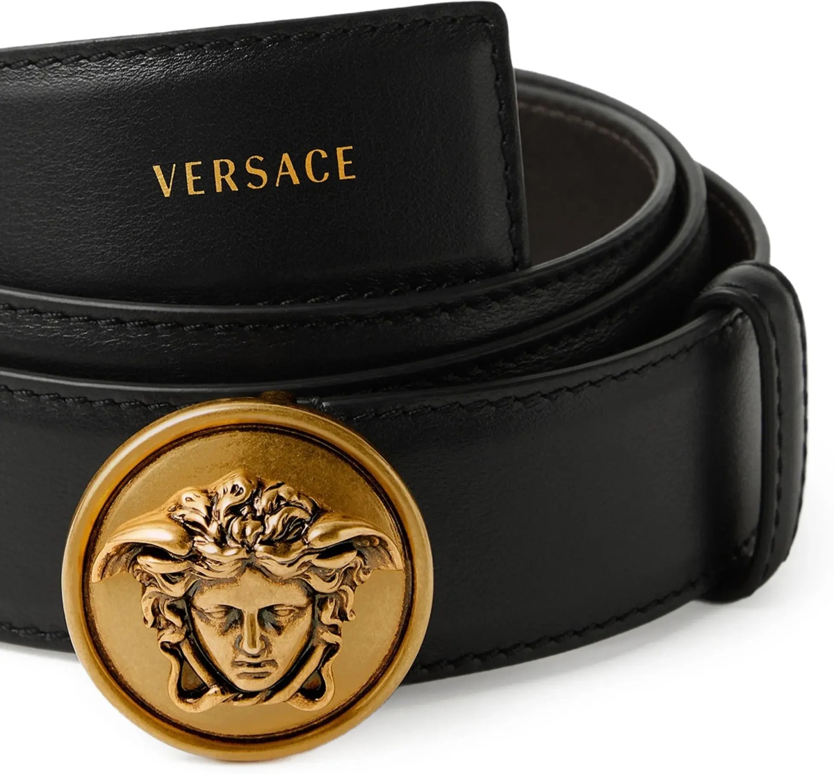 Curea Medusa Buckle leather Belt - Img 3