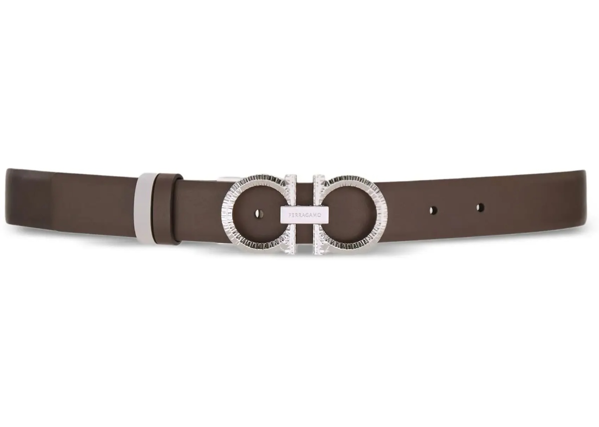Curea Reversible and adjustable Gancini Belt - Img 4