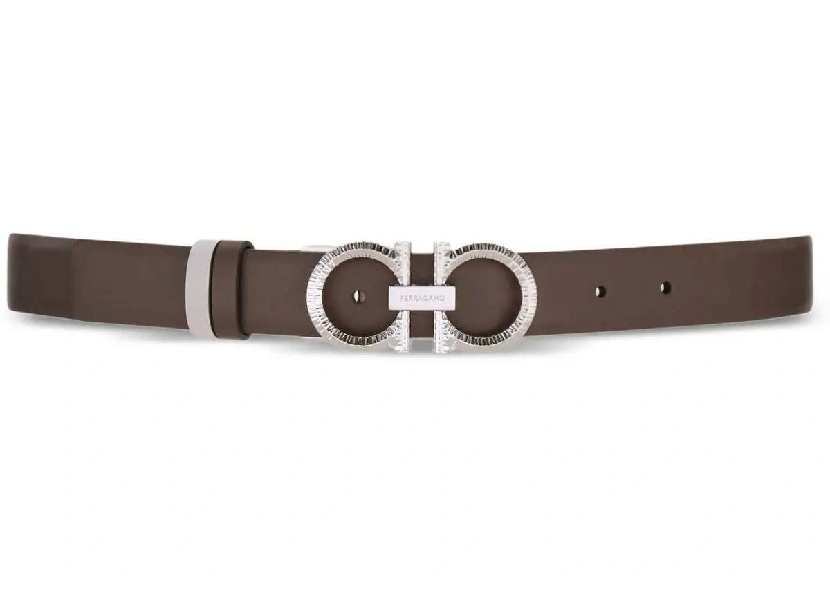 Curea Reversible and adjustable Gancini Belt - Img 4