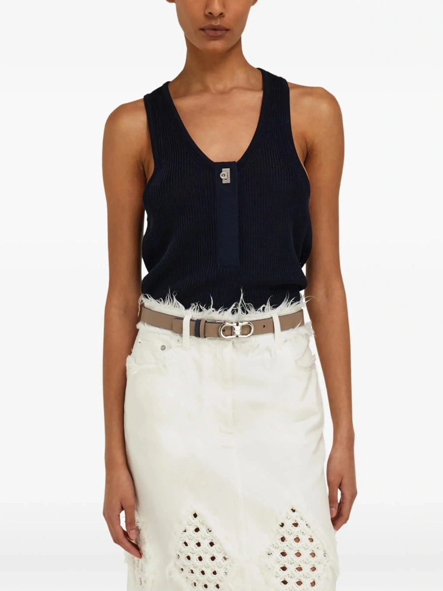 Curea Reversible Gancini Belt - Img 5