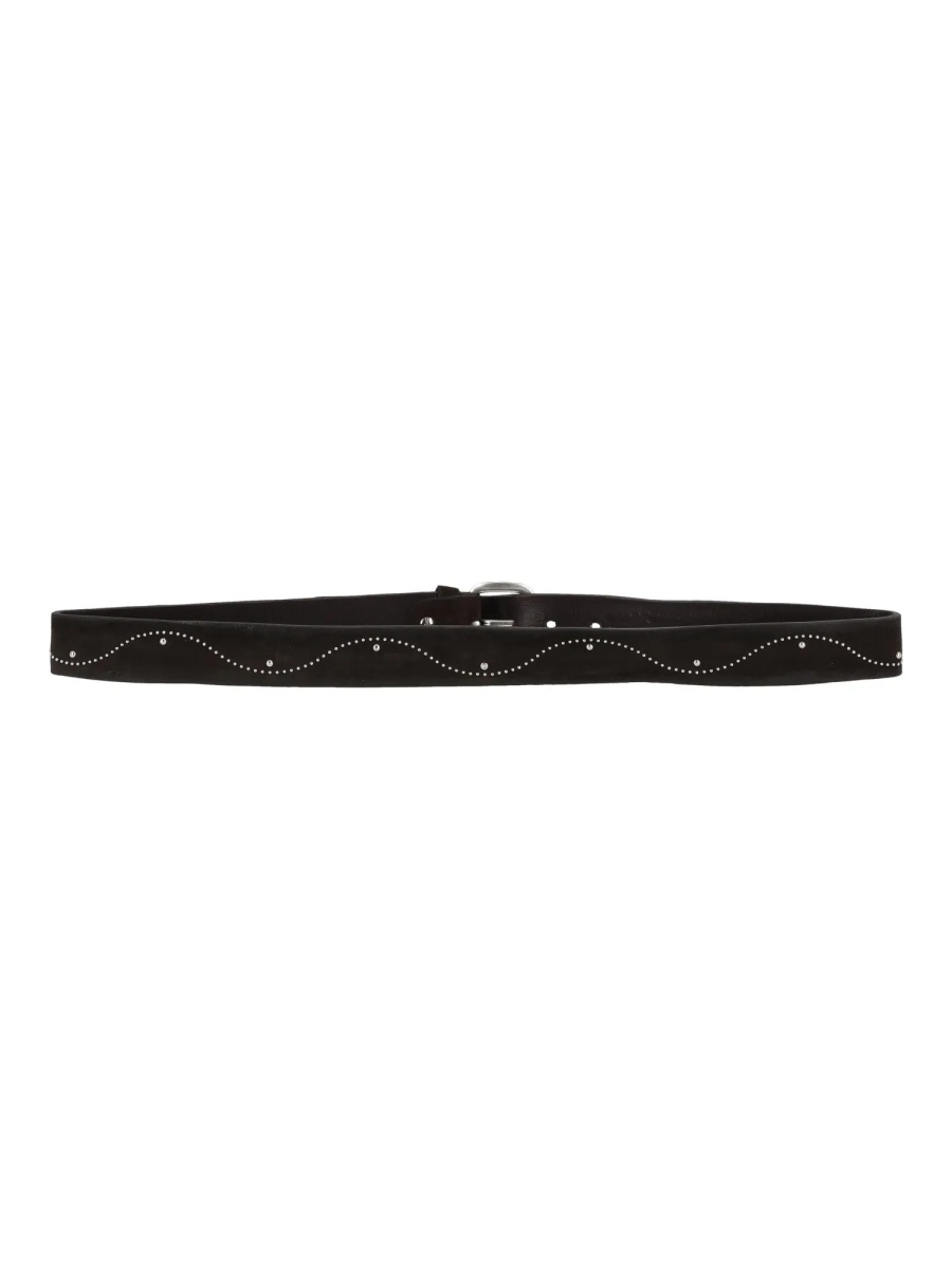 Curea Studded suede belt - Img 3