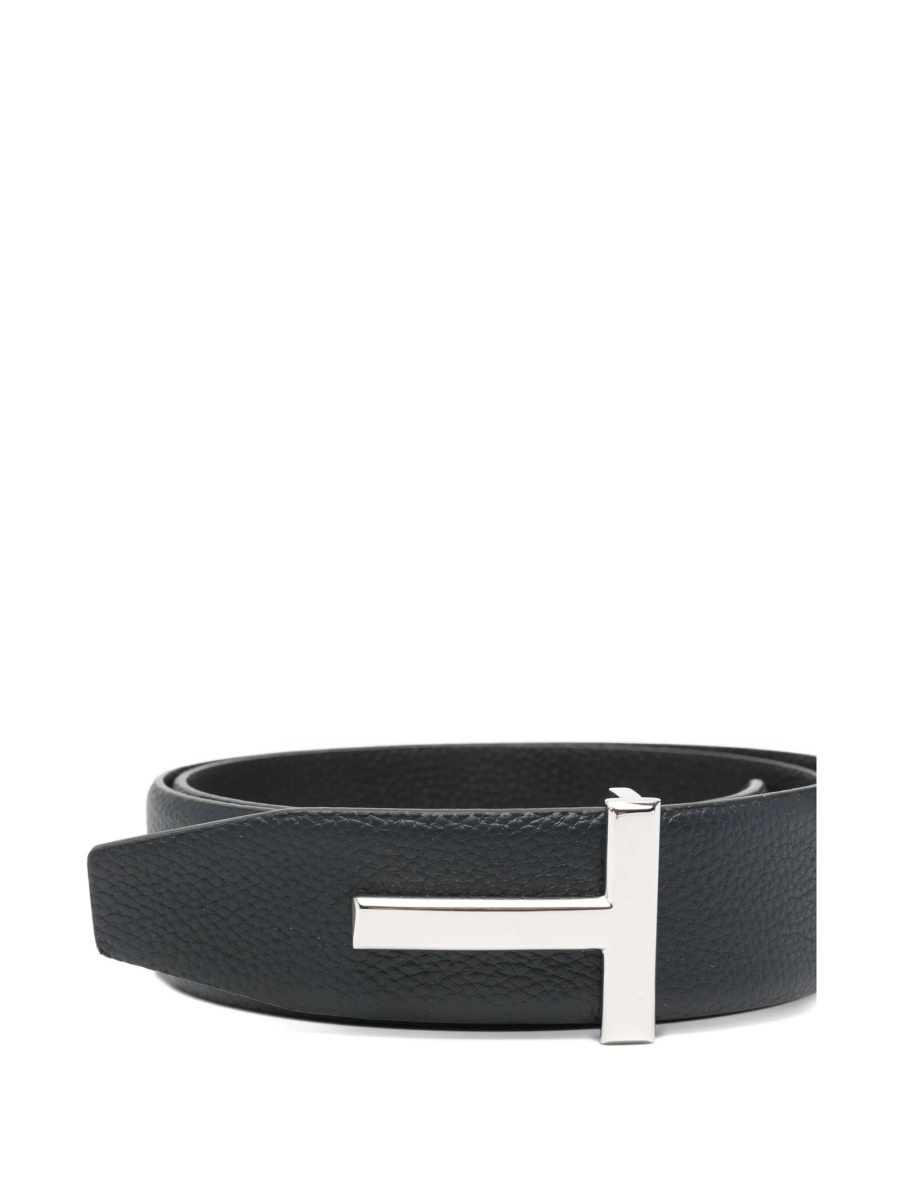 Curea Tom Ford albastra din bos taurus - Img 3
