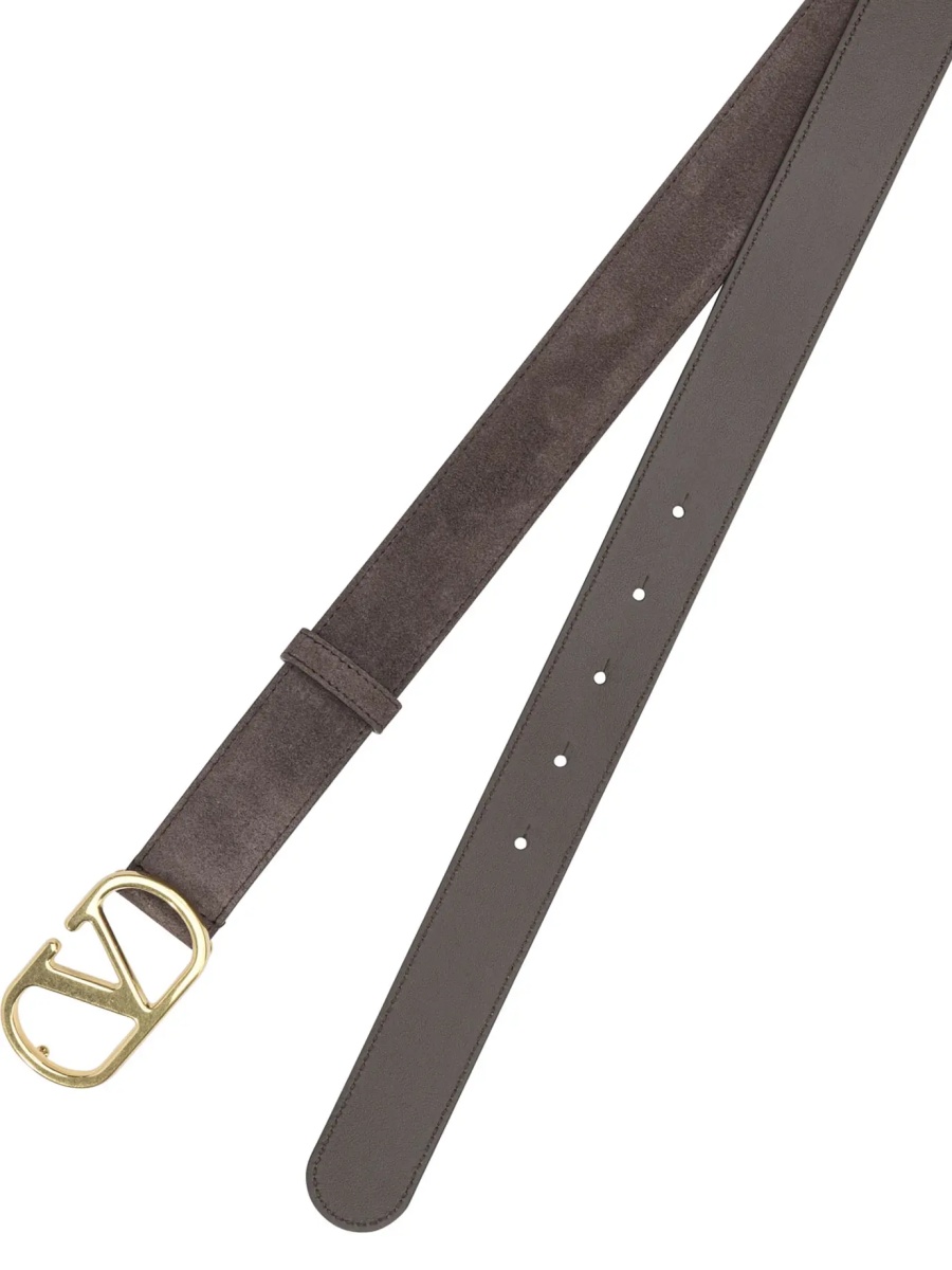 Curea "VLogo Signature" Leather Belt - Img 2